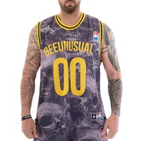 BEE UNUSUAL WHAT YOU ARE.. JERSEY BASKETBALL TOP BLACK