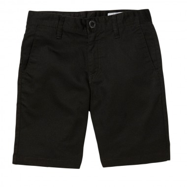 VOLCOM FRICKIN K CHINO SHORTS BLACK