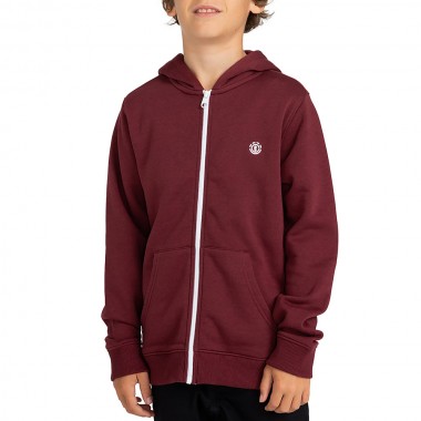 ELEMENT CORNELL CLASSIC K ZIP HOODIE TAWNY PORT
