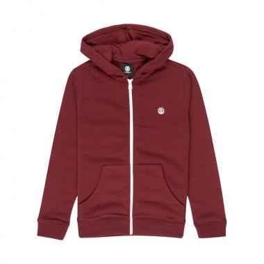ELEMENT CORNELL CLASSIC K ZIP HOODIE TAWNY PORT