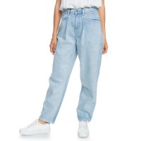 ROXY OPPOSITE WAY HIGH MOM JEANS BLEACHED BLUE