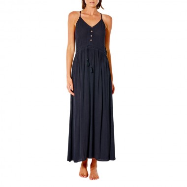 RIP CURL CLASSIC SURF MAXI DRESS BLACK