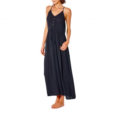 RIP CURL CLASSIC SURF MAXI DRESS BLACK