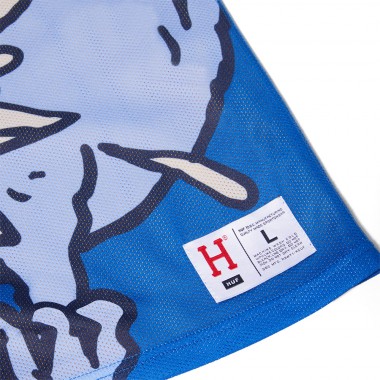 HUF HALF COURT REVERSIBLE JERSEY BLUE/YELLOW