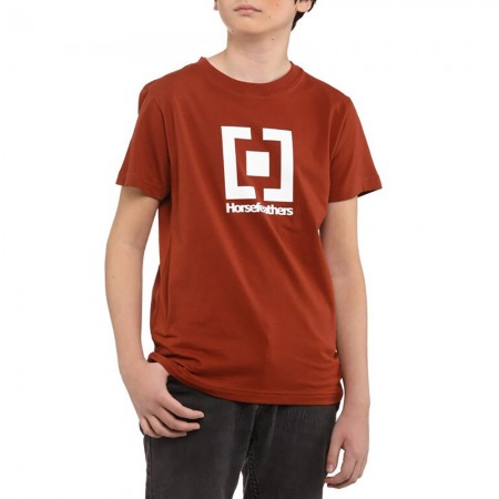 HORSEFEATHERS BASE YOUTH T-SHIRT PICANTE