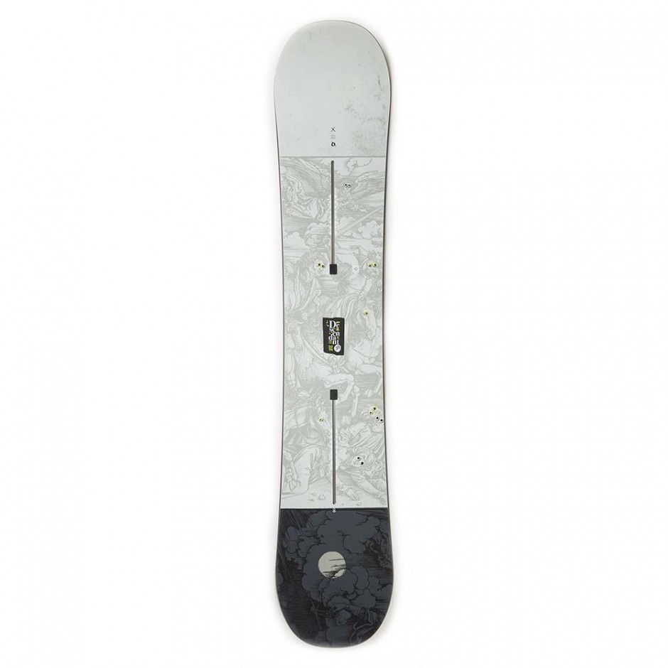 BURTON DESCENDANT 155 × BURTON CARTEL M Burton Descendant Snowboard - Snowboard
