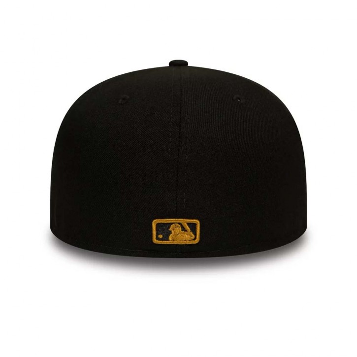 NEW ERA 59FIFTY LEAGUE ESSENTIAL NY YANKEES BLACK/OLD GOLD