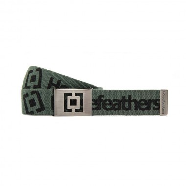 HORSEFEATHERS IDOL BELT OLIVE