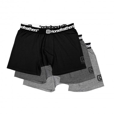 HORSEFEATHERS DYNASTY 3PACK BOXER SHORTS ASSORTED