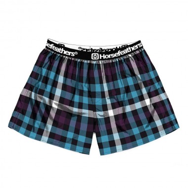 HORSEFEATHERS CLAY BOXER SHORTS ULTRAMARINE