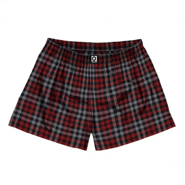 HORSEFEATHERS SONNY BOXER SHORTS CHARCOAL