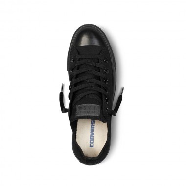 CONVERSE CHUCK TAYLOR ALL STAR LOW TOP SHOES BLACK MONO