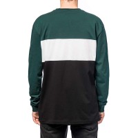 HORSEFEATHERS KENDALL L/S T-SHIRT BISTRO GREEN