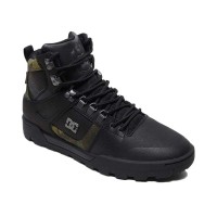 DC PURE HIGH-TOP WINTER BOOTS BLACK/CAMO