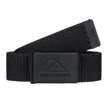 QUIKSILVER PRINCIPAL SCHWACK WEBBING BELT BLACK