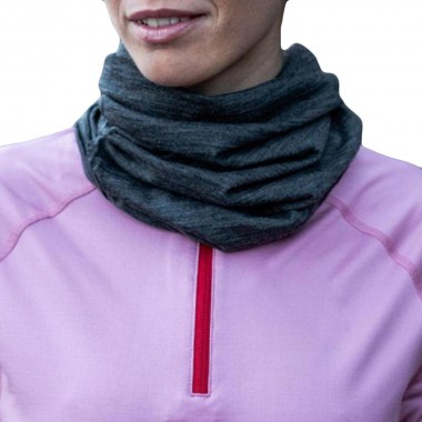 BUFF LIGHTWEIGHT MERINO WOOL NECKWEAR SOLID GREY