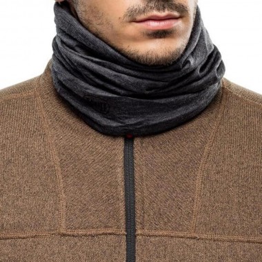 BUFF LIGHTWEIGHT MERINO WOOL NECKWEAR SOLID GREY