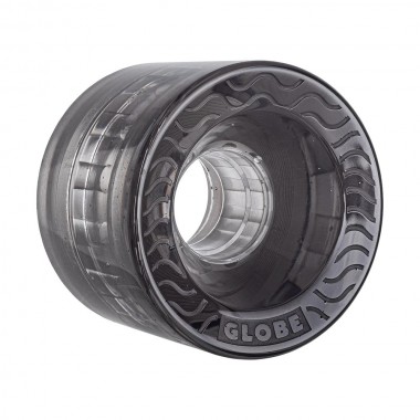 GLOBE RETRO FLEX CRUISER WHEELS CLEAR BLACK 58MM