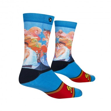 ODD SOX X STREET FIGHTER WORLD WARRIORS SOCKS