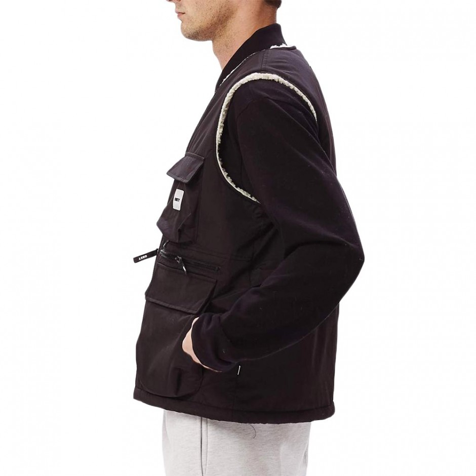 OBEY EXTERNAL VEST BLACK