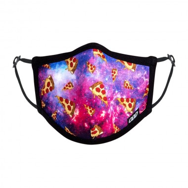 ODD SOX KIDS FACE MASK SPACE PIZZA