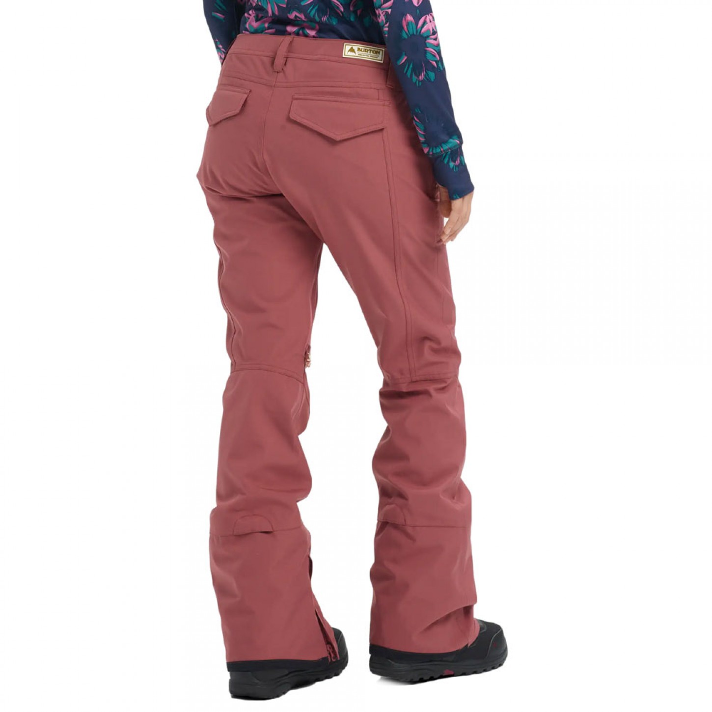 BURTON VIDA W SNOW PANTS ROSE BROWN