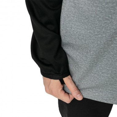 BURTON CROWN WEATHERPROOF ZIP HOODIE GRAY HEATHER/TRUE BLK