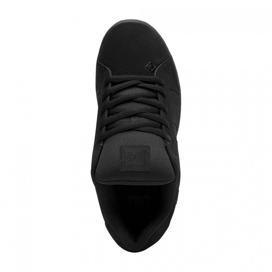 DC NET SHOES BLACK/BLACK/BLACK