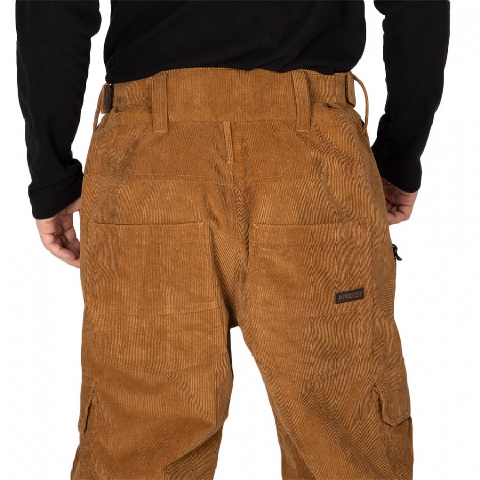 PROTEST EDGE SNOW PANTS BEIGE