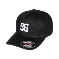 DC STAR 2 FLEXFIT CAP BLACK