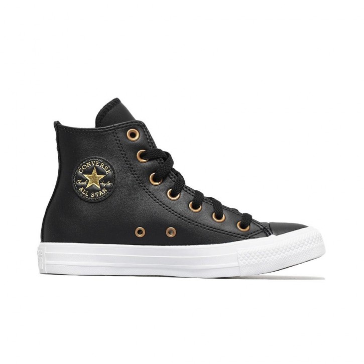 black and gold chuck taylors