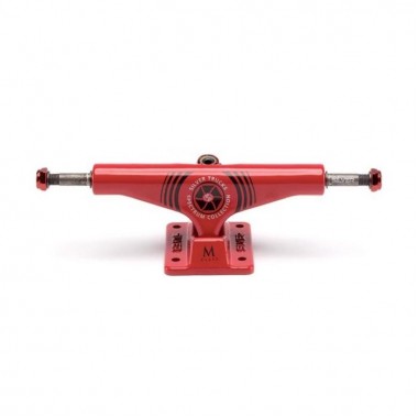 SILVER M-CLASS HOLLOW TRUCKS SPECTRUM RED 8.25