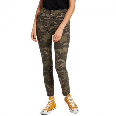 VOLCOM SUPER STONED W SKINNY PANTS CAMOUFLAGE