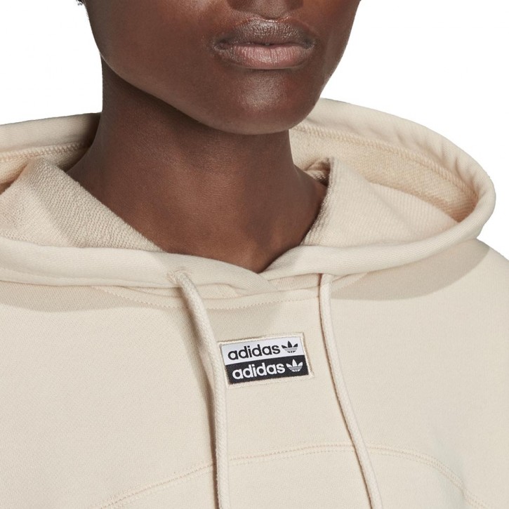 ADIDAS CROPPED HOODIE LINEN