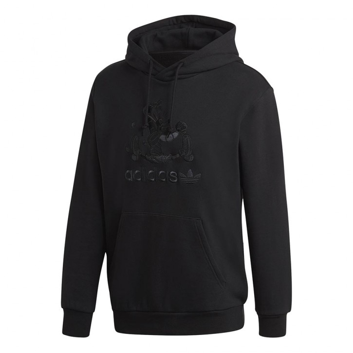 ADIDAS GOOFY HOODIE BLACK/BLACK
