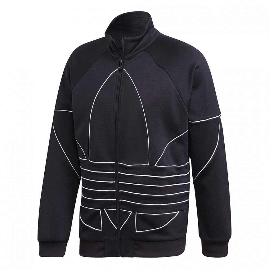 ADIDAS BIG TREFOIL OUT PLY TRACKTOP BLACK/WHITE