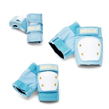 IMPALA PROTECTIVE SET YOUTH SKY BLUE/YELLOW