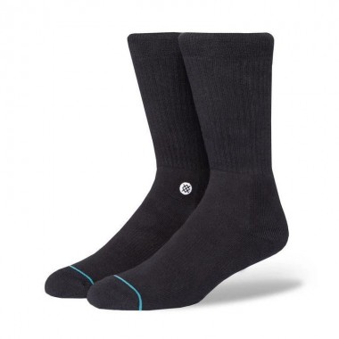 STANCE ICON SOCKS BLACK/WHITE