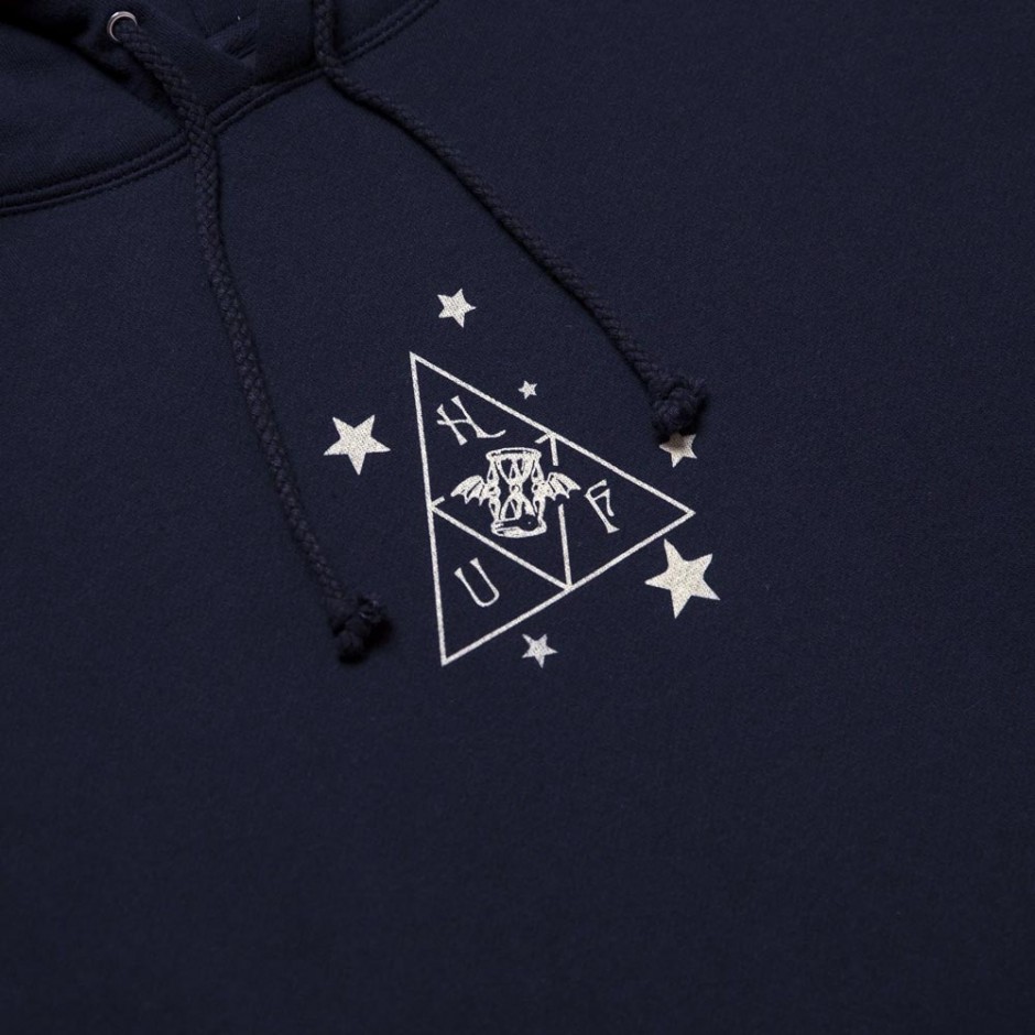 HUF X SMASHING PUMPKINS STARLIGHT HOODIE NAVY
