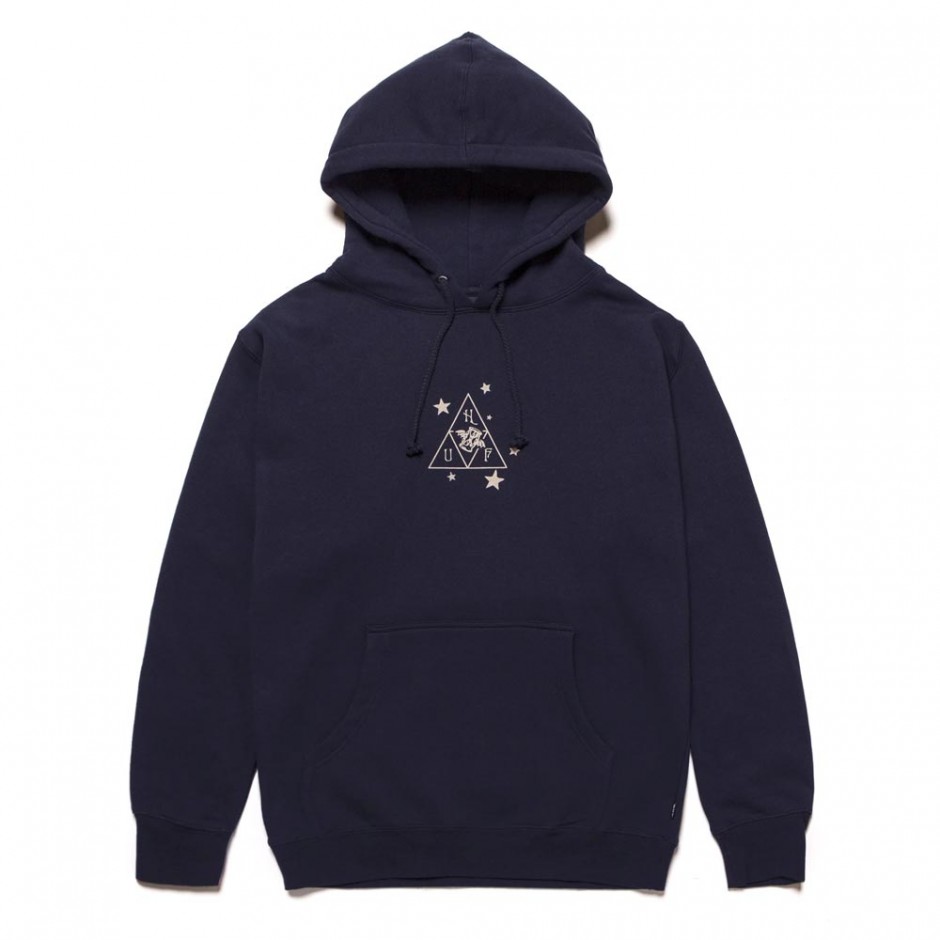 HUF X SMASHING PUMPKINS STARLIGHT HOODIE NAVY