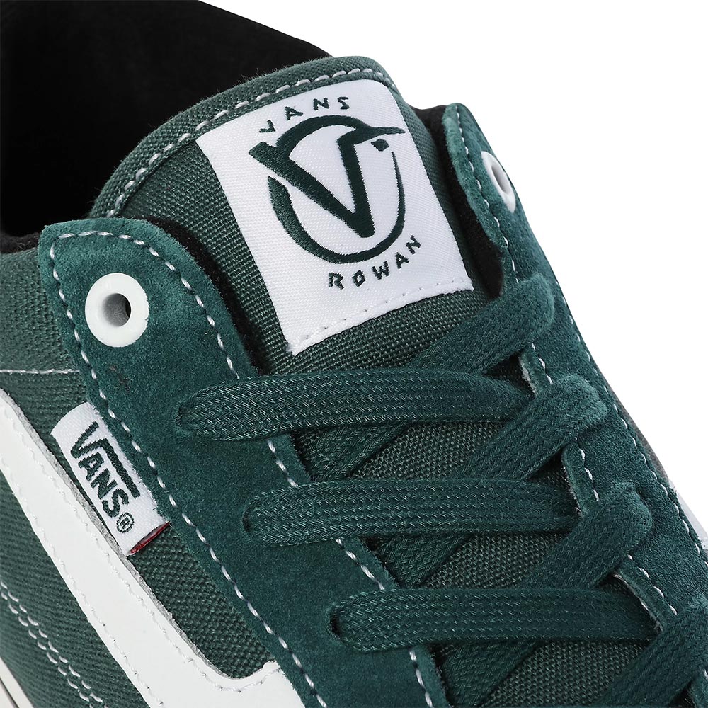 VANS ROWAN PRO SHOES PINE/WHITE