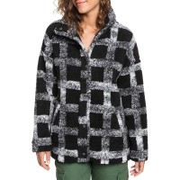 ROXY SET YOUR SIGHTS JACKET ANTHRACITE PLEASE PLAID