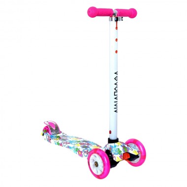 Athlopaidia Scooter with 3 Led Wheels, #1