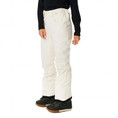 RIP CURL RIDER HIGH WAIST W SNOW PANTS OFF WHITE