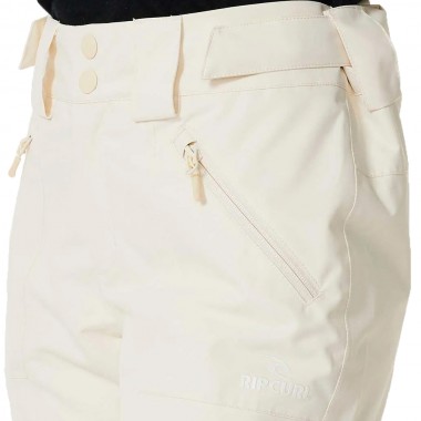 RIP CURL RIDER HIGH WAIST W SNOW PANTS OFF WHITE