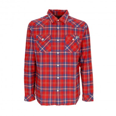 SALTY CREW HERDSMAN FLANNEL SHIRT RED