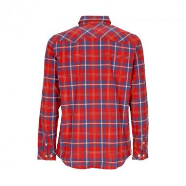 SALTY CREW HERDSMAN FLANNEL SHIRT RED