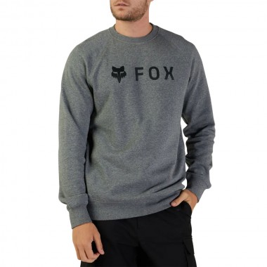 FOX ABSOLUTE CREW HEATHER GRAPHITE