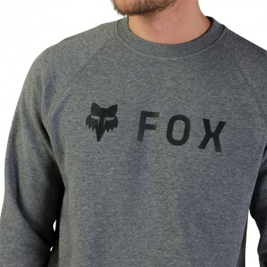 FOX ABSOLUTE CREW HEATHER GRAPHITE
