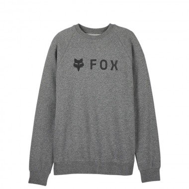 FOX ABSOLUTE CREW HEATHER GRAPHITE